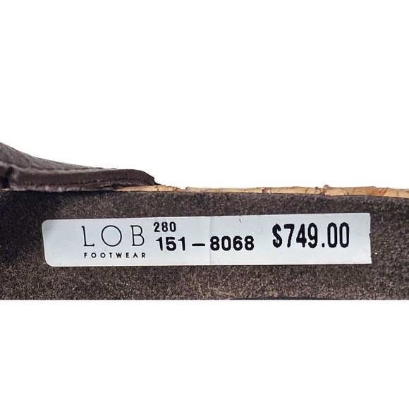 LOB Footwear Man Cork Strap Sandals Brown/Tan, Size US 10 MEX 28 EU 44, UK 9 NWT main image 4